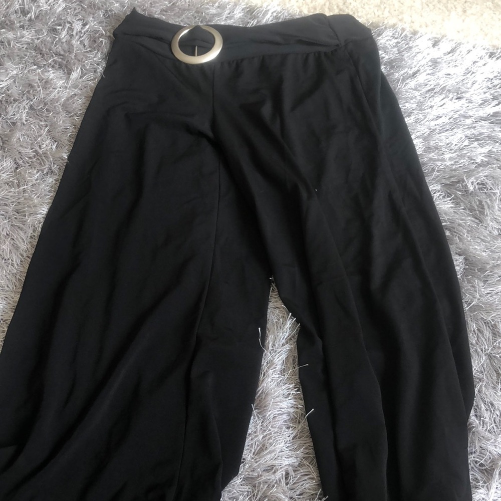 Mixology black flare pants